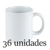 Caixa de canecas de sublimação - 36 unidades